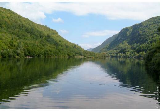 20020829-0735-Gorges de l'Ain Barrage du Coiselet