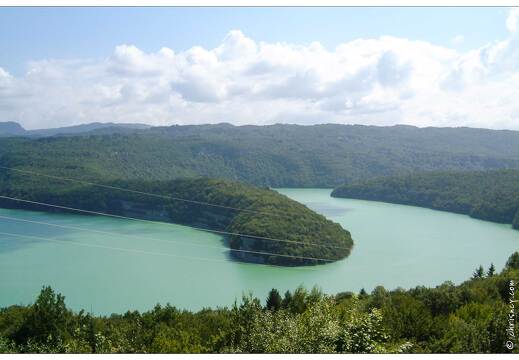 20020829-0750-Gorges de l'Ain Barrage de Vouglans