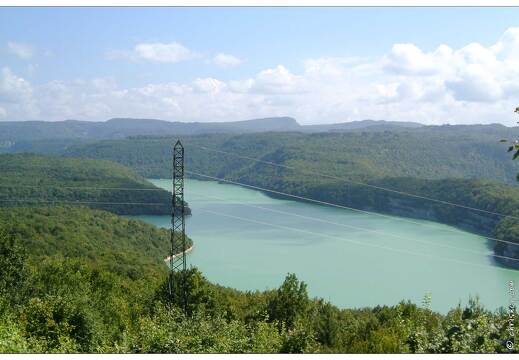 20020829-0751-Gorges de l'Ain Barrage de Vouglans