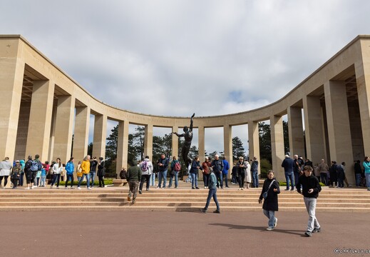 20250409-64 8249-Colleville sur Mer Omaha Beach Cimetiere americain