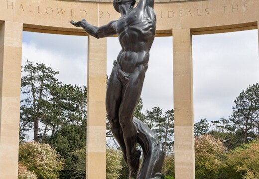 20250409-65 8251-Colleville sur Mer Omaha Beach Cimetiere americain