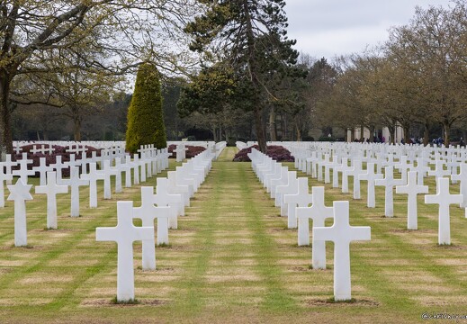 20250409-71 8260-Colleville sur Mer Omaha Beach Cimetiere americain