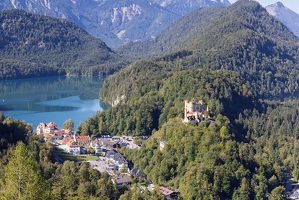 20250918-48 1160-Au château de Neuschwangstein vue sur Hohenschwangau